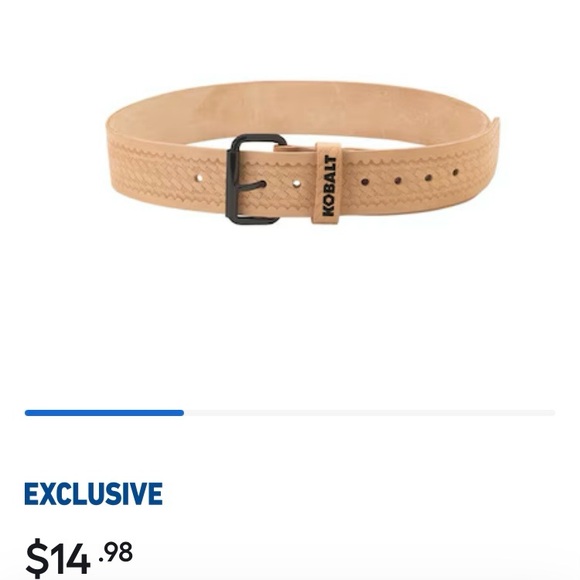 Kobalt Leather Work Belt - Picture 8 of 10